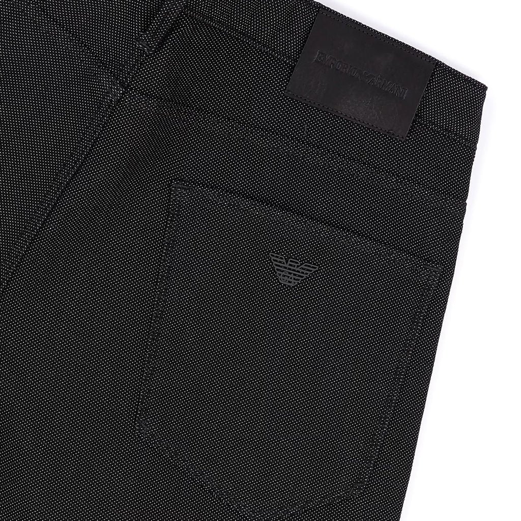J06 Slim-Fit, Cotton-Blend Trousers With Micro-Armure Polka Dots