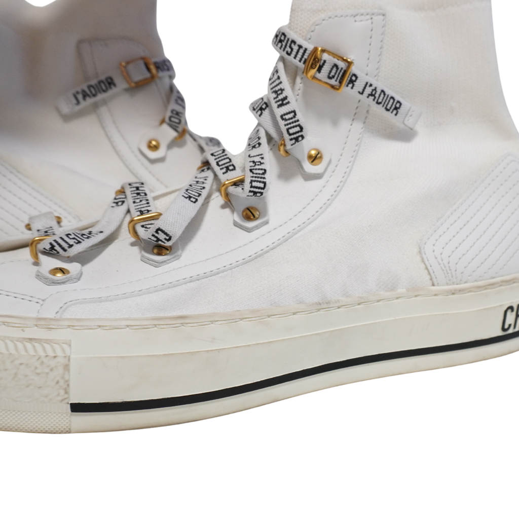 Christian Dior 'Walk N Dior' Hightop Sock Sneakers - Women's 38.5