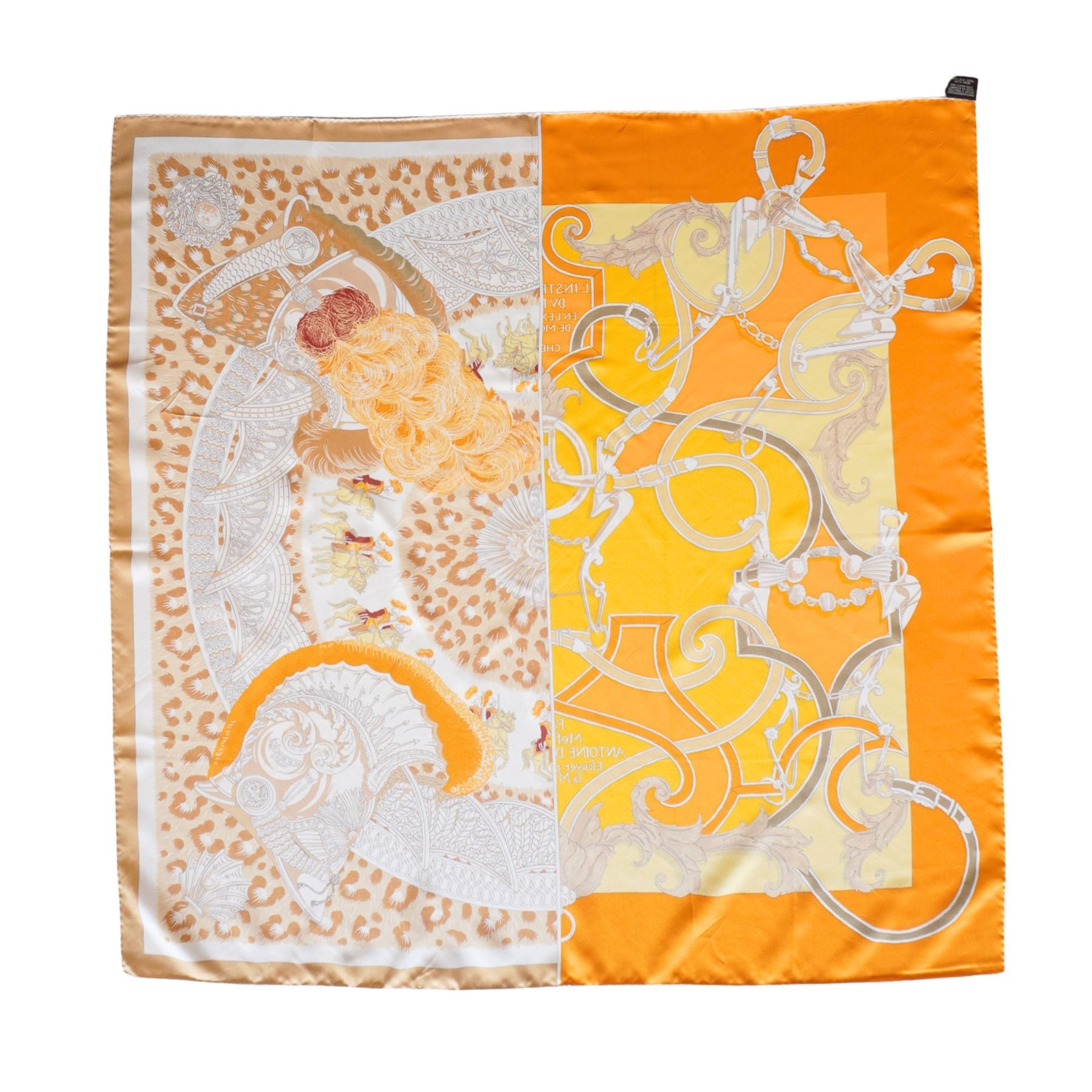Hermes 'Plumets Du Roy' Scarf