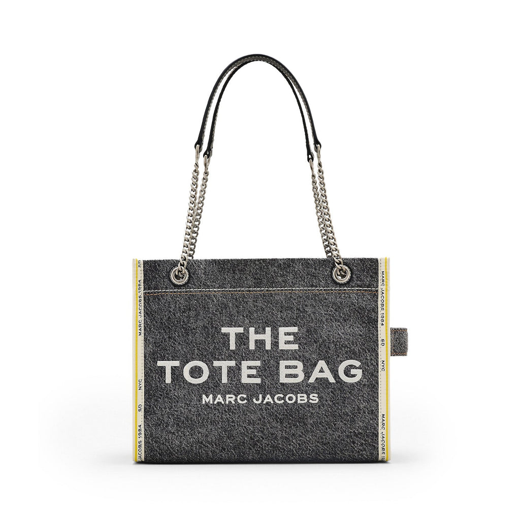 The Denim Chain Small Tote Bag
