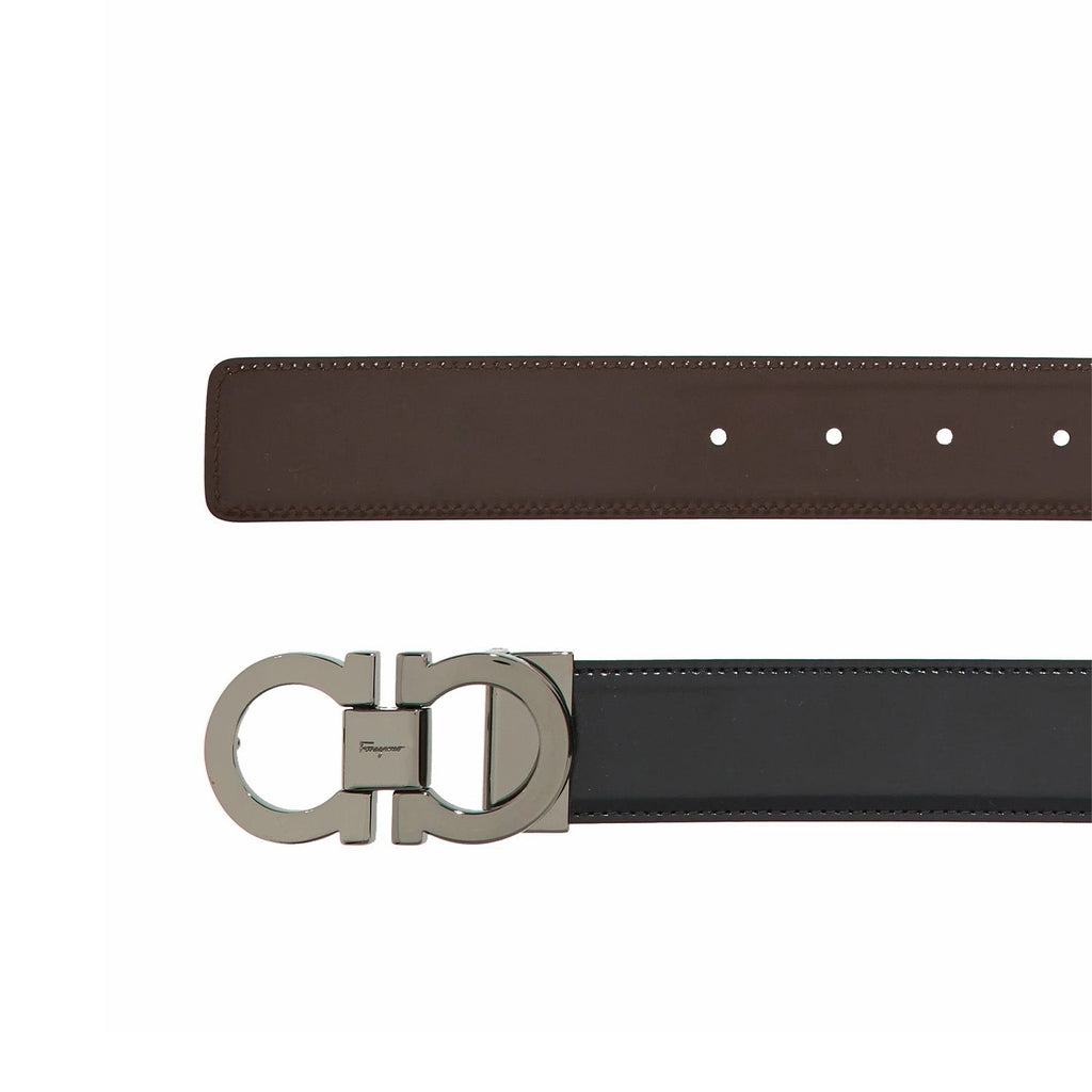 Reversible And Adjustable Gancini Belt