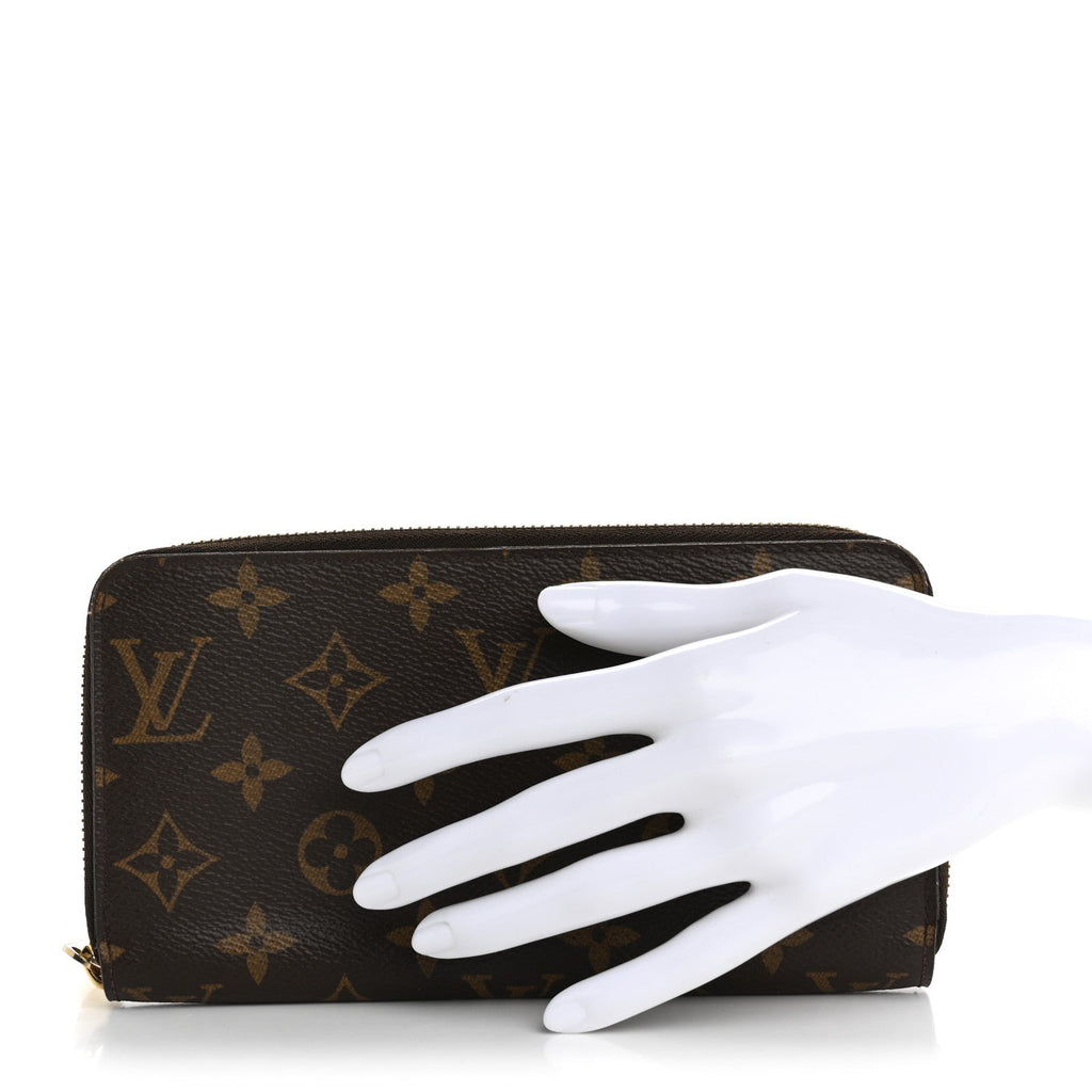 Monogram Zippy Wallet Coquelicot