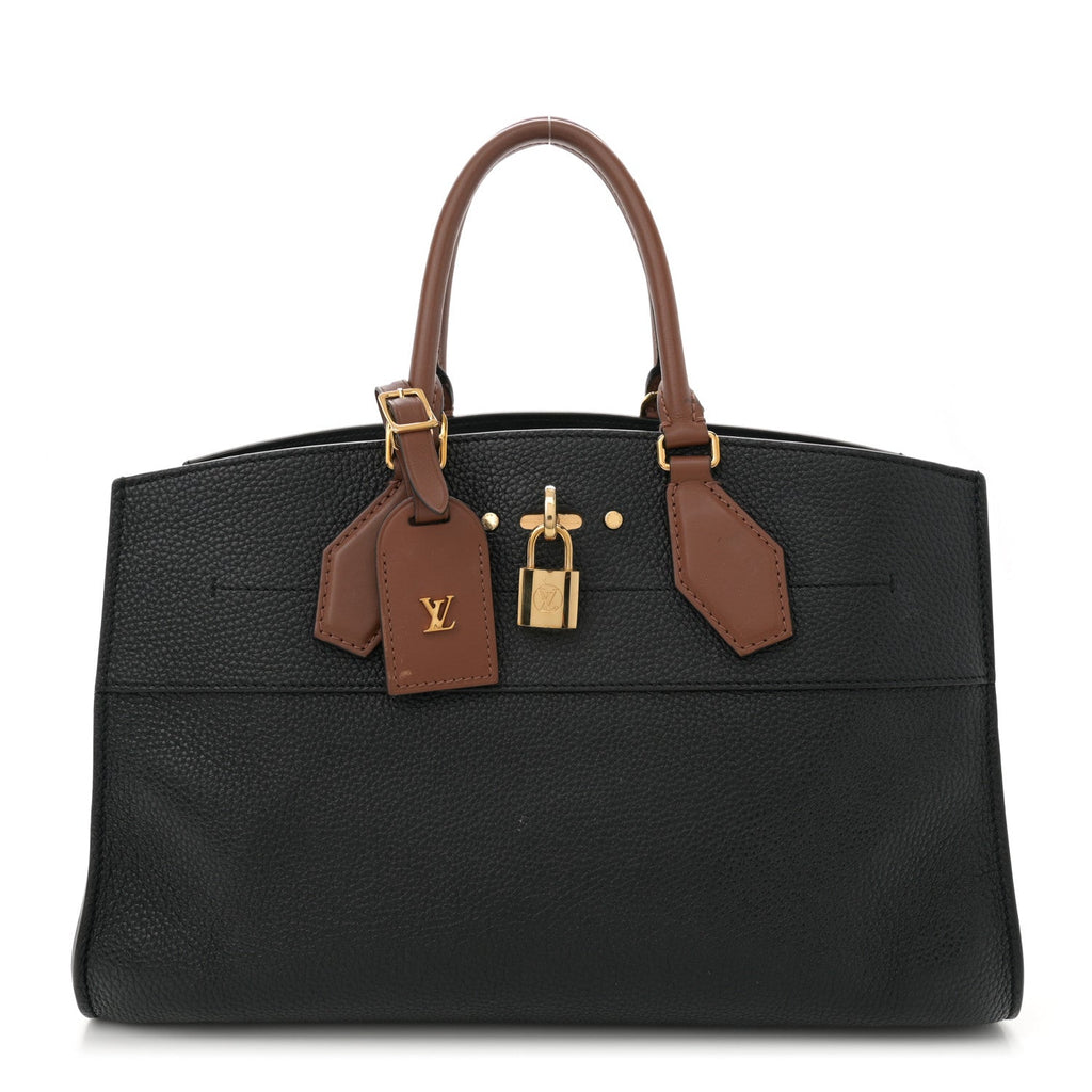 Calfskin City Steamer EW Black Gold