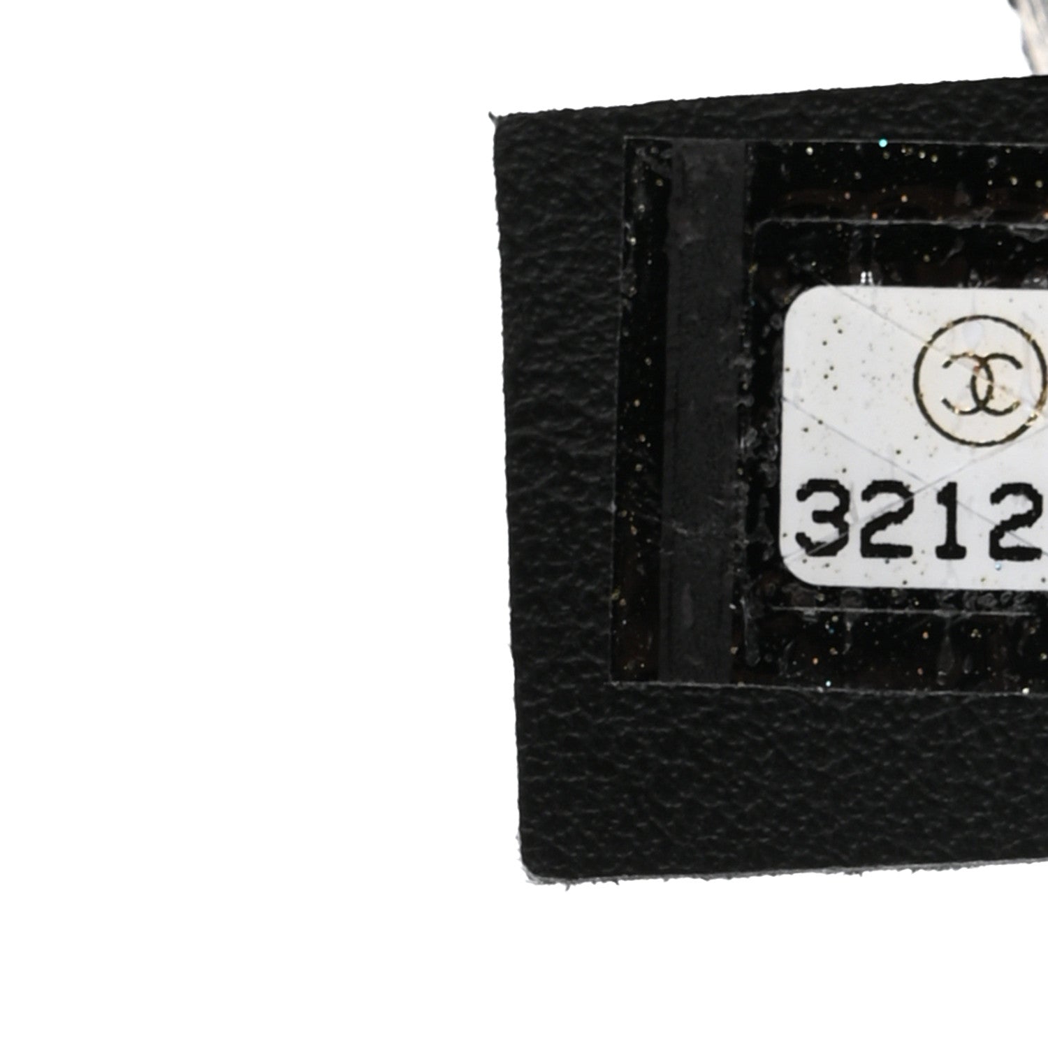 Calfskin Quilted CC Uniform Flap Belt Bag Black