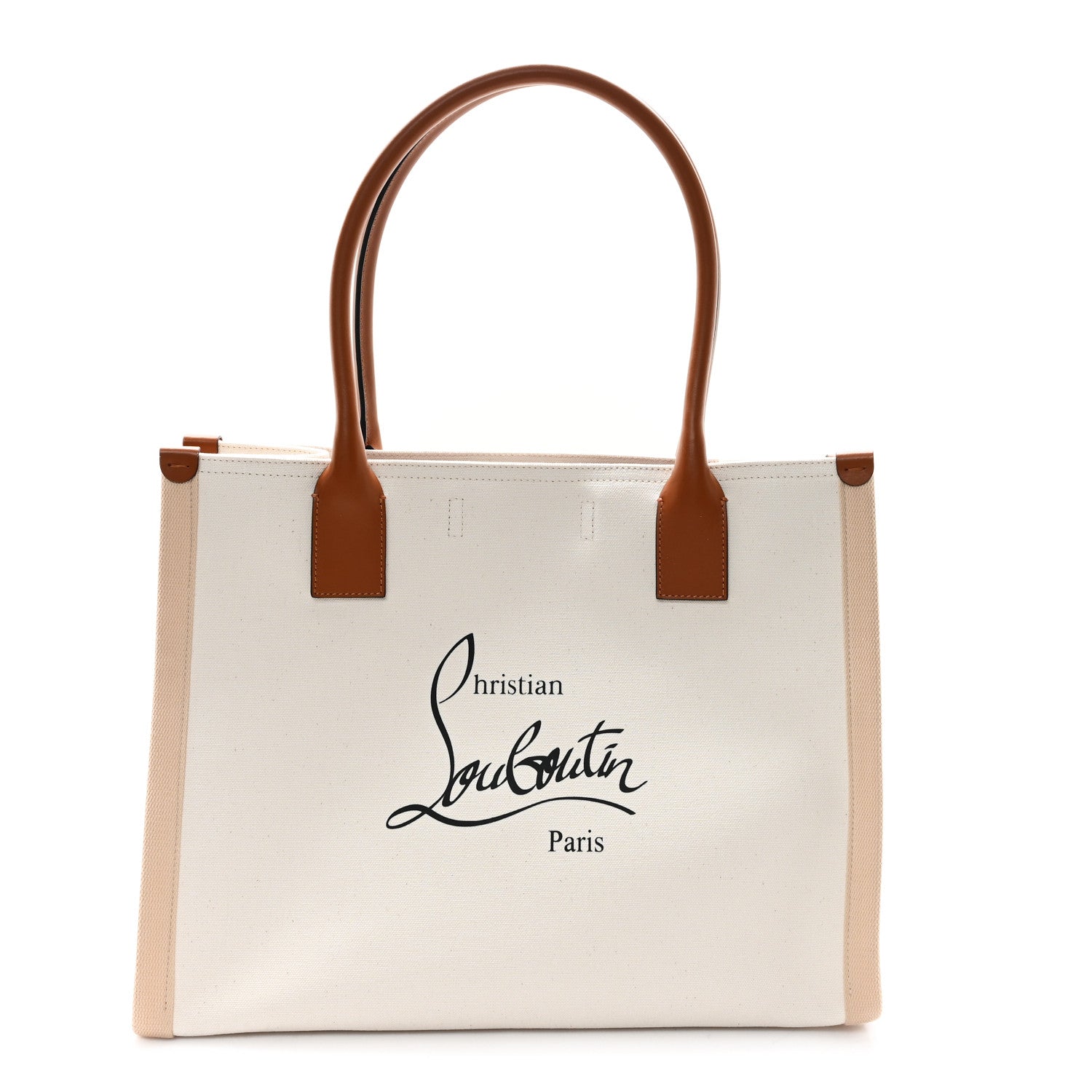 Canvas Nastroloubi Tote Natural Black