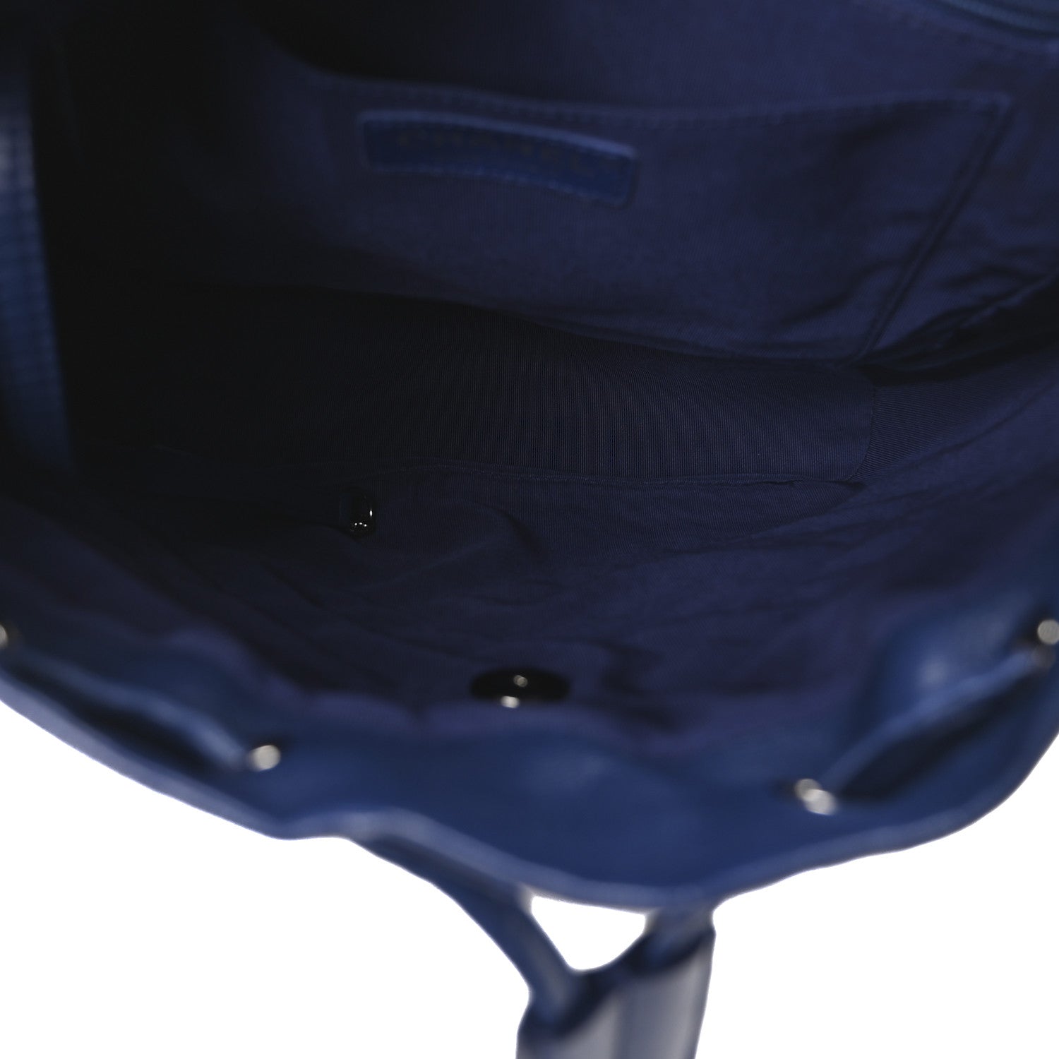 Lambskin Quilted Large Urban Spirit Backpack Blue
