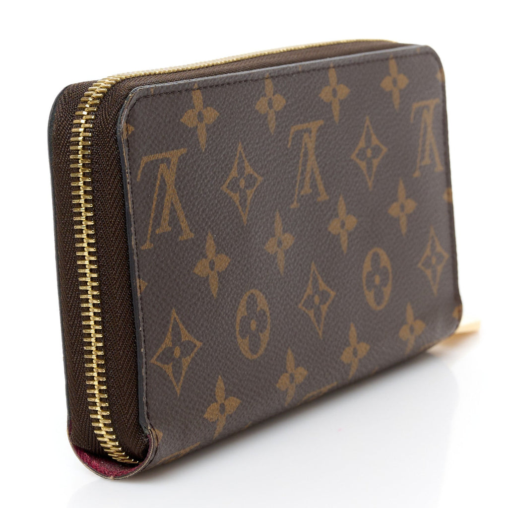 Monogram Zippy Wallet Fuchsia