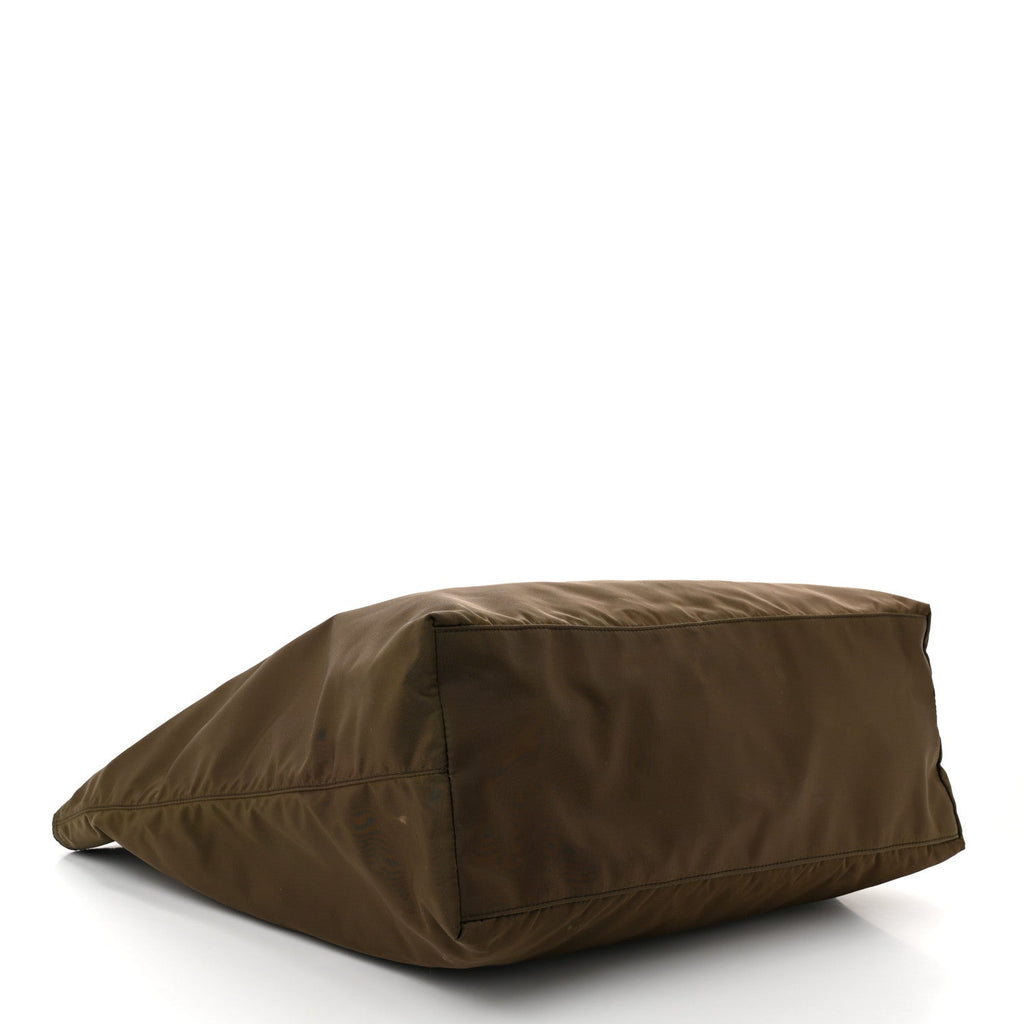 Tessuto Nylon Shopping Tote Bruciato