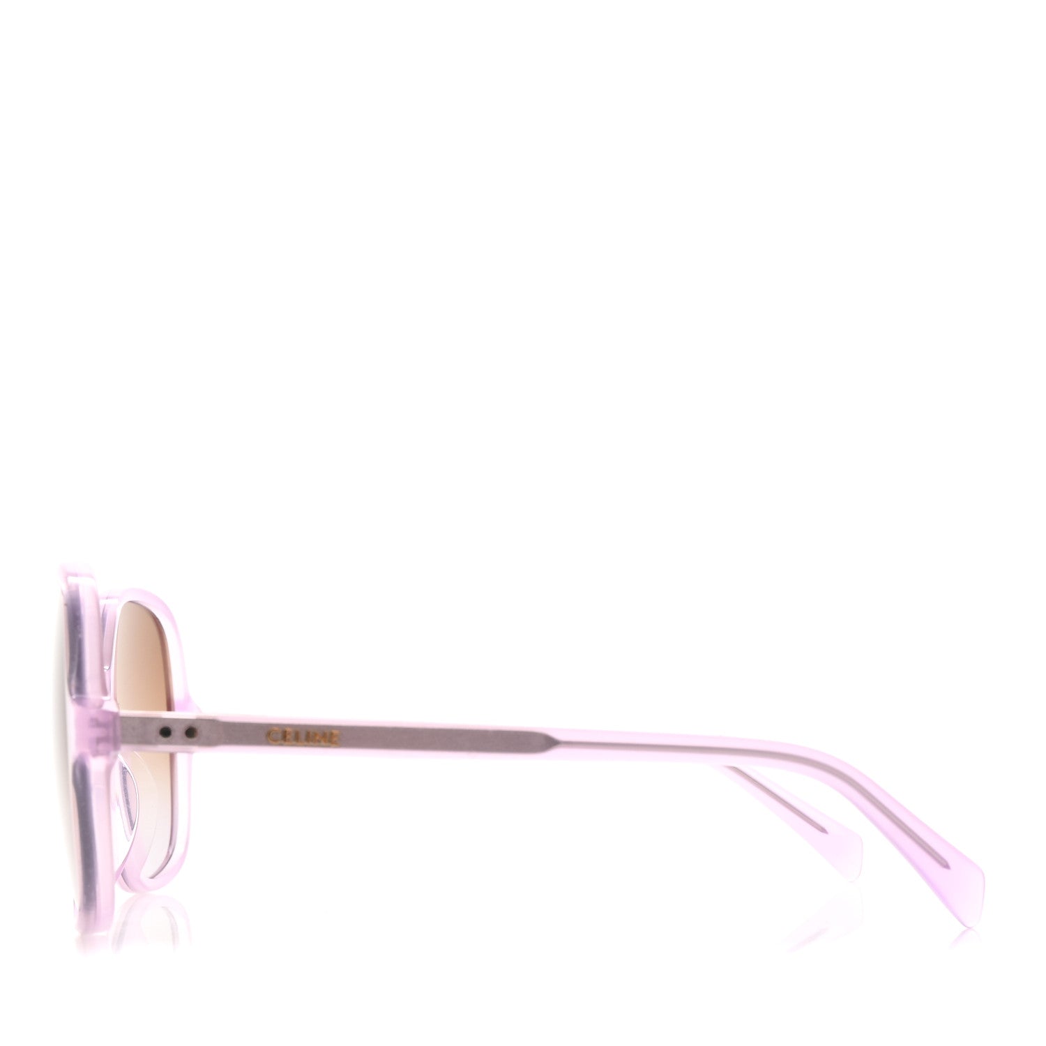 Acetate Square Sunglasses CL40244U Purple