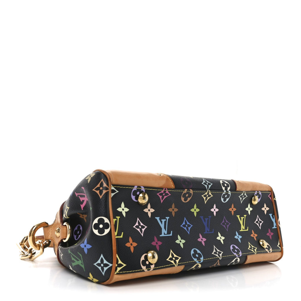 Monogram Multicolor Beverly MM Black