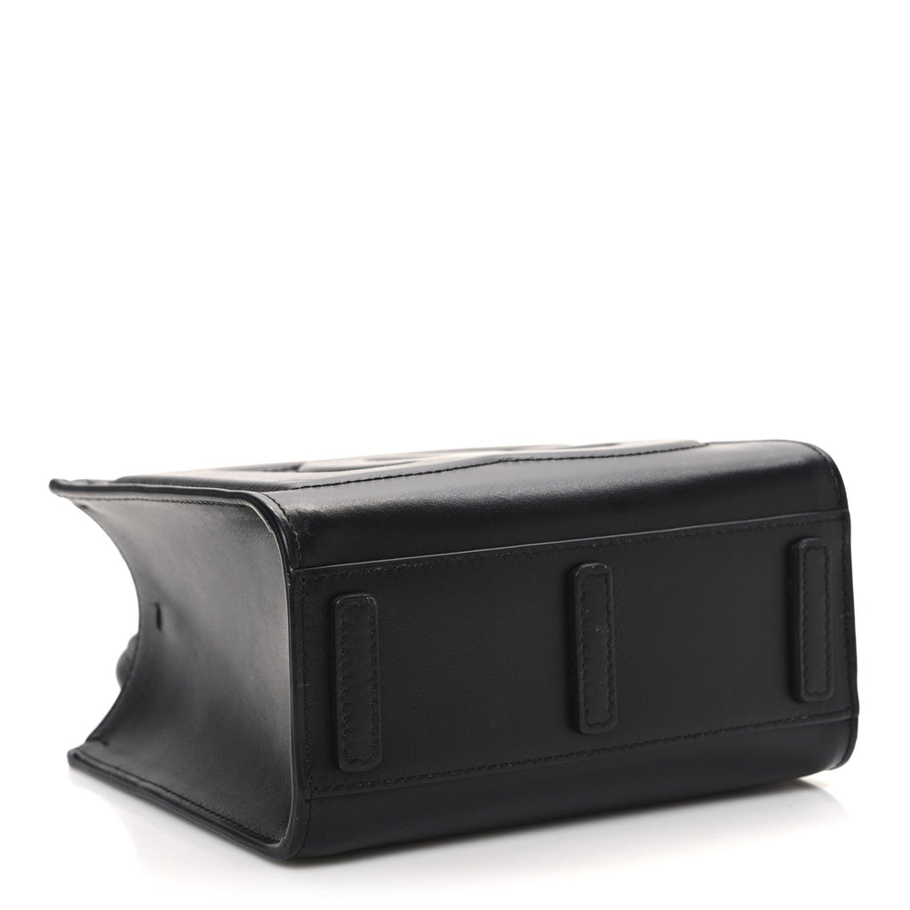 DOLCE GABBANA Calfskin Mini DG Daily Shopper Tote Black