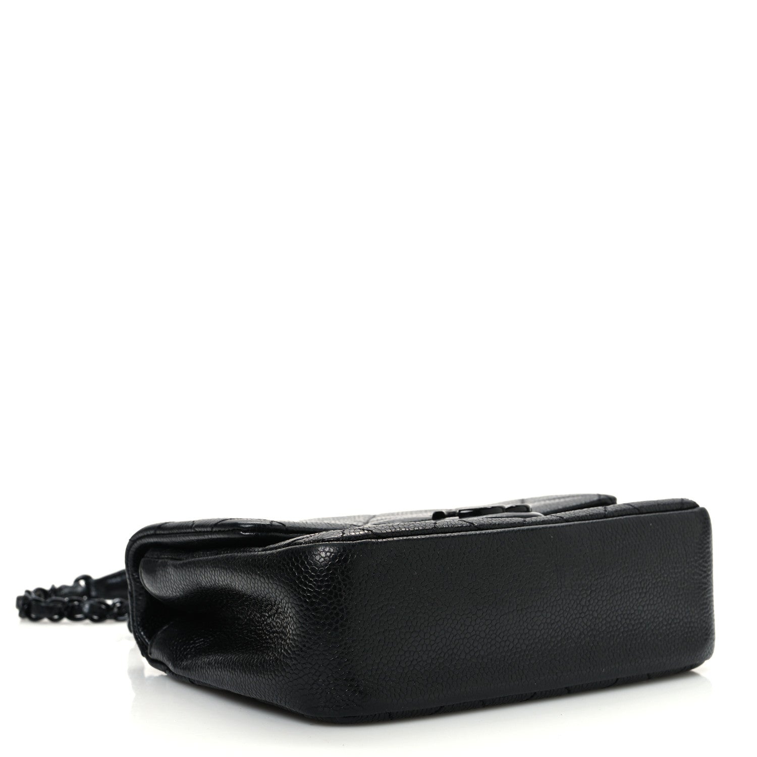 Caviar Quilted Incognito Mini Square Flap Black