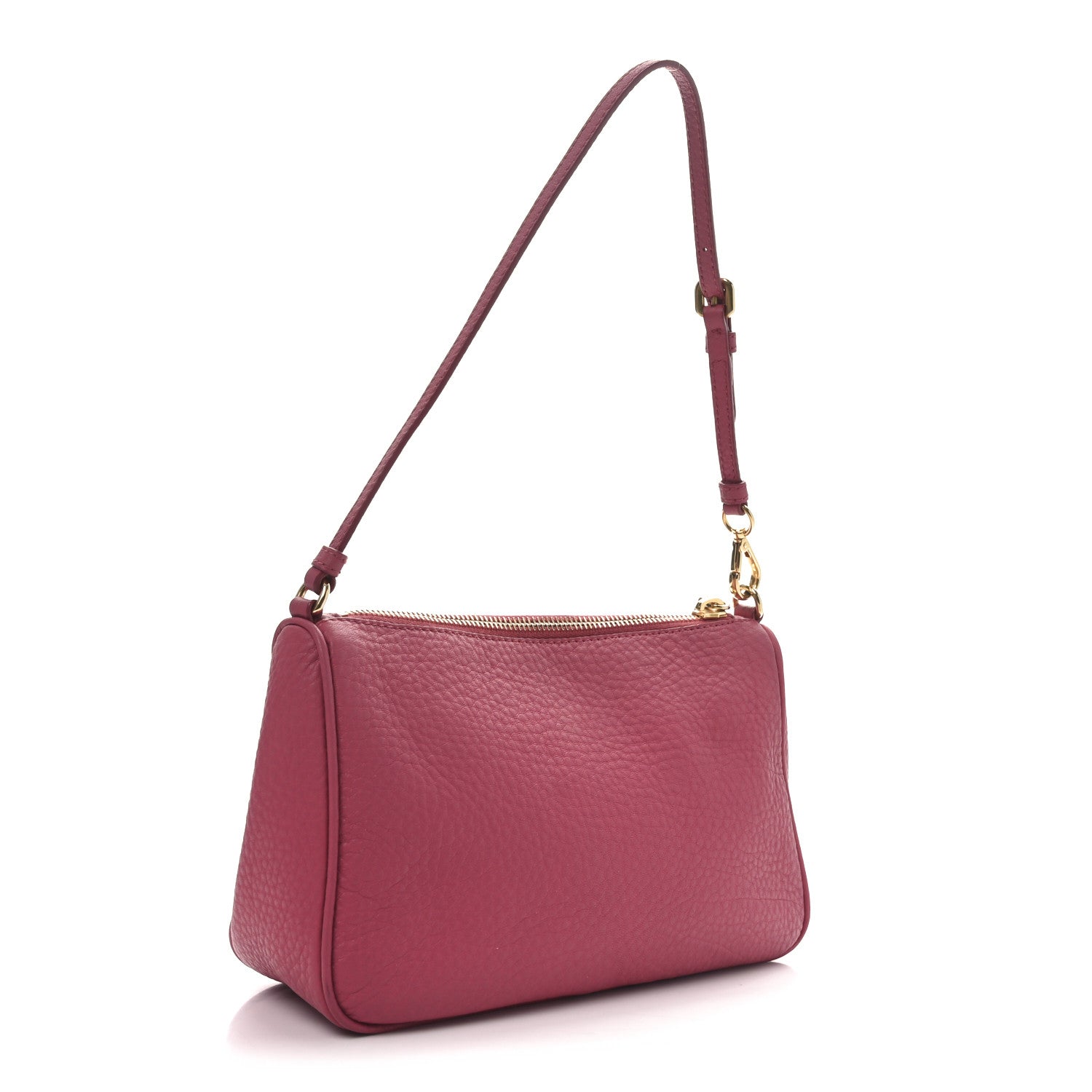 Vitello Daino Pochette Bag Peonia