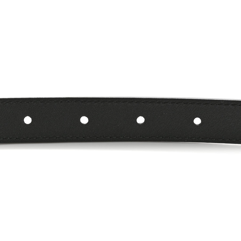 Calfskin Double G 20mm Belt 75 30 Black