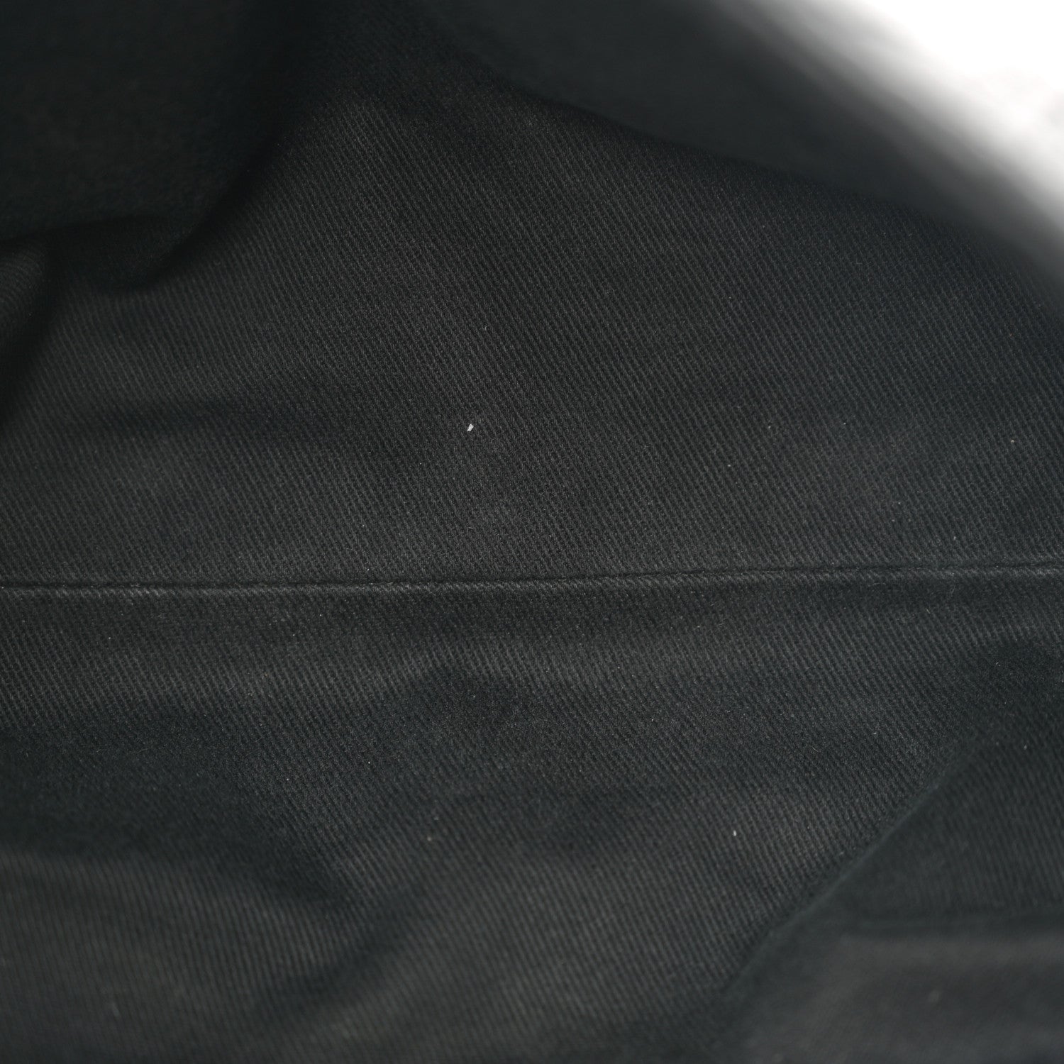 Lambskin Quilted Large Soft Touch Flap Black