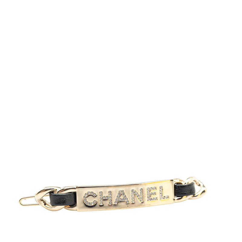 Chanel Logo Barrette