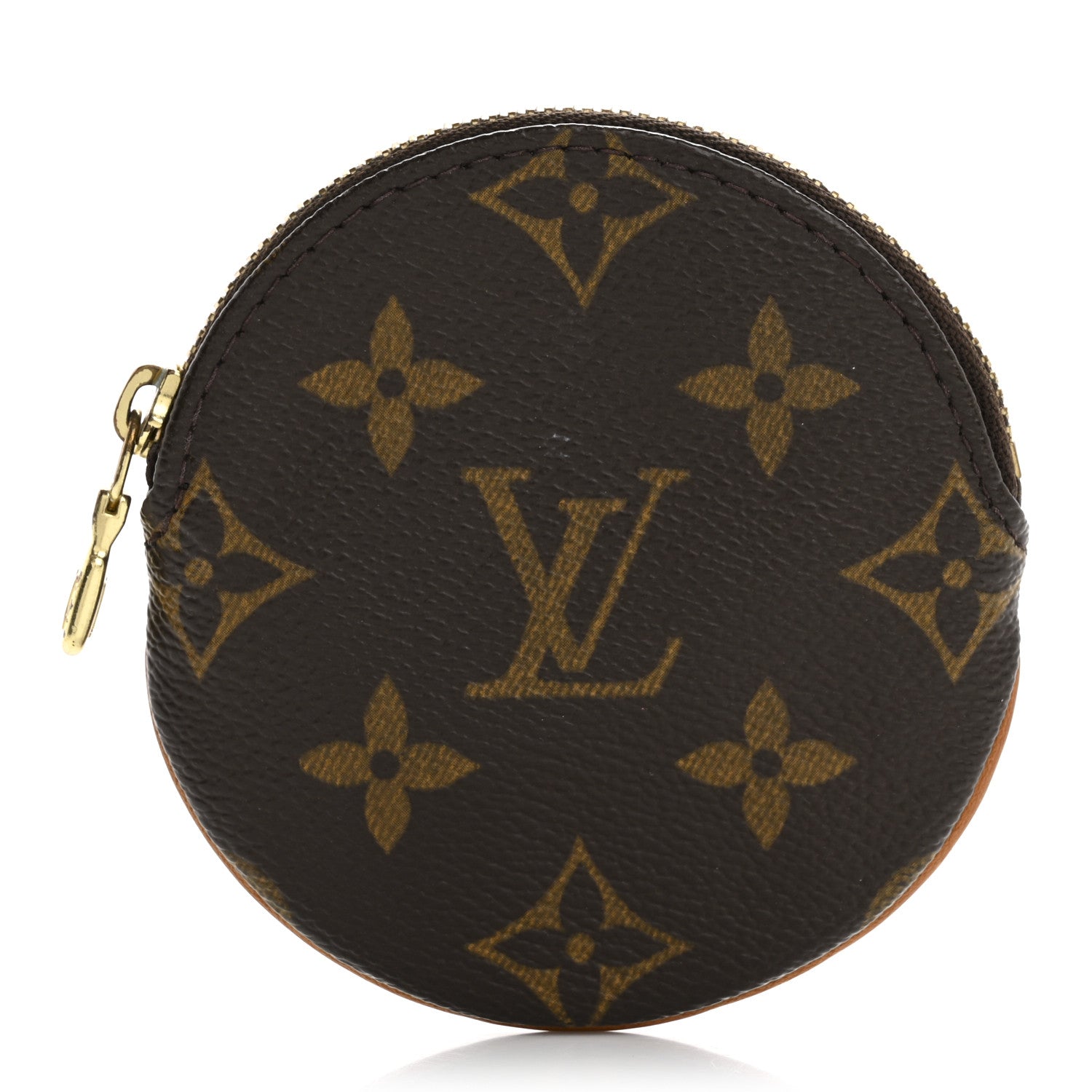Monogram Round Coin Purse