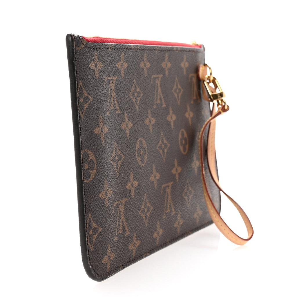Monogram Neverfull MM GM Pochette Cherry