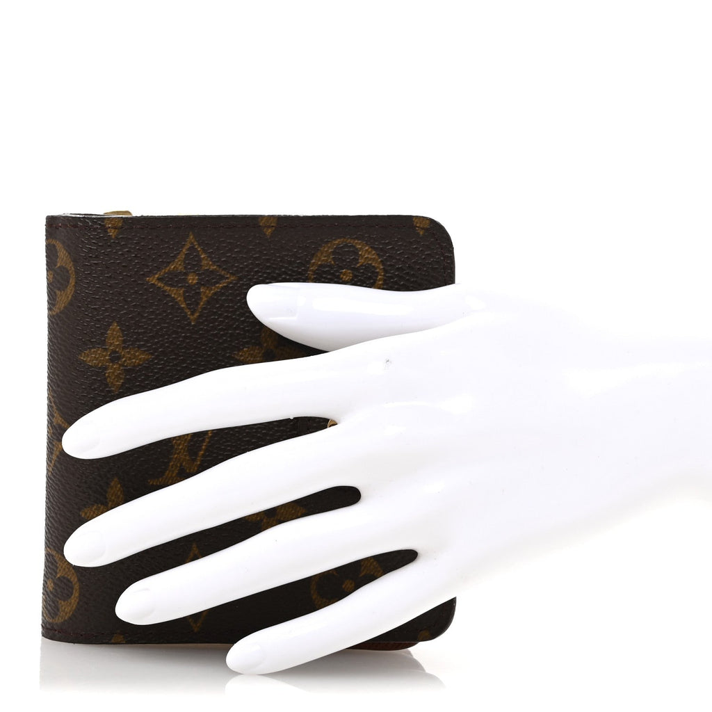 Monogram Compact Zippe Zipped Wallet