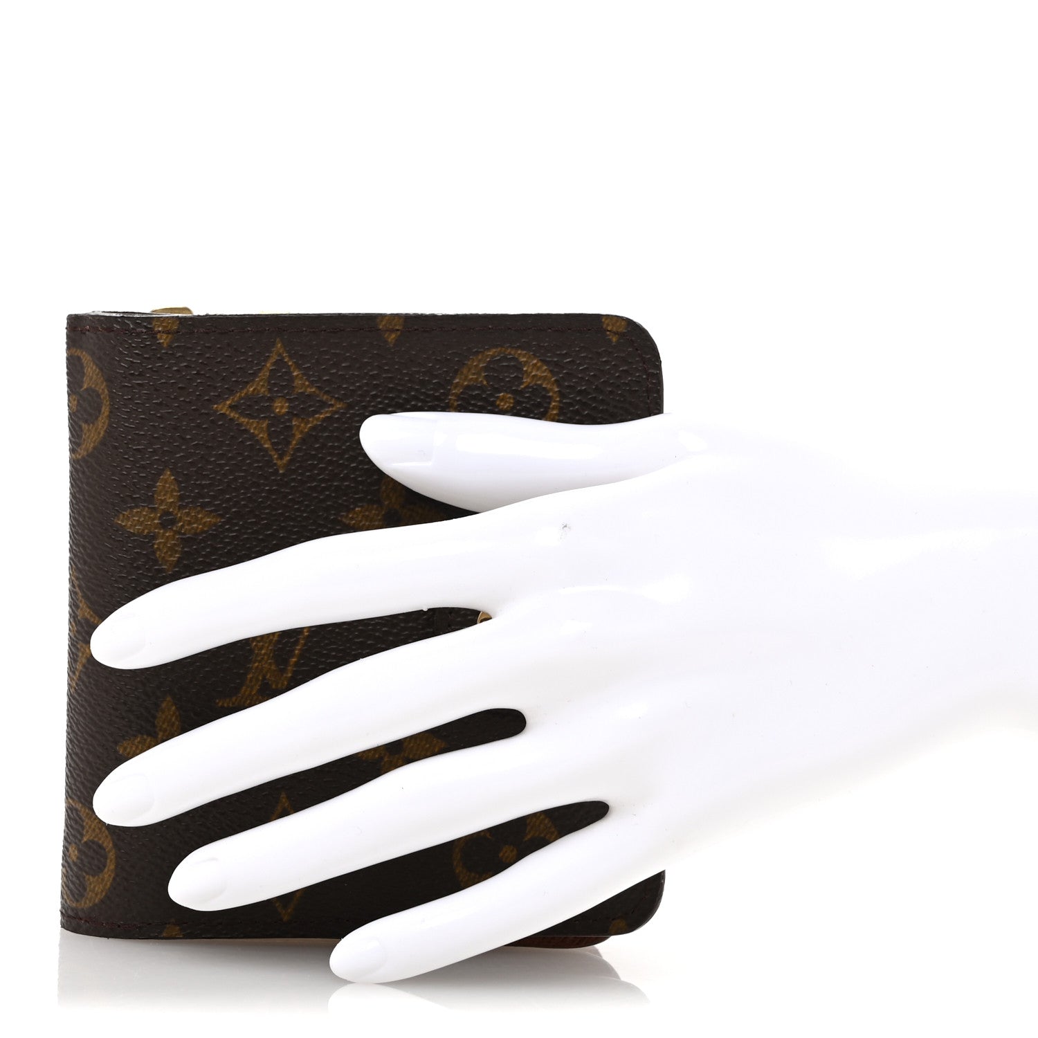Monogram Compact Zippe Zipped Wallet