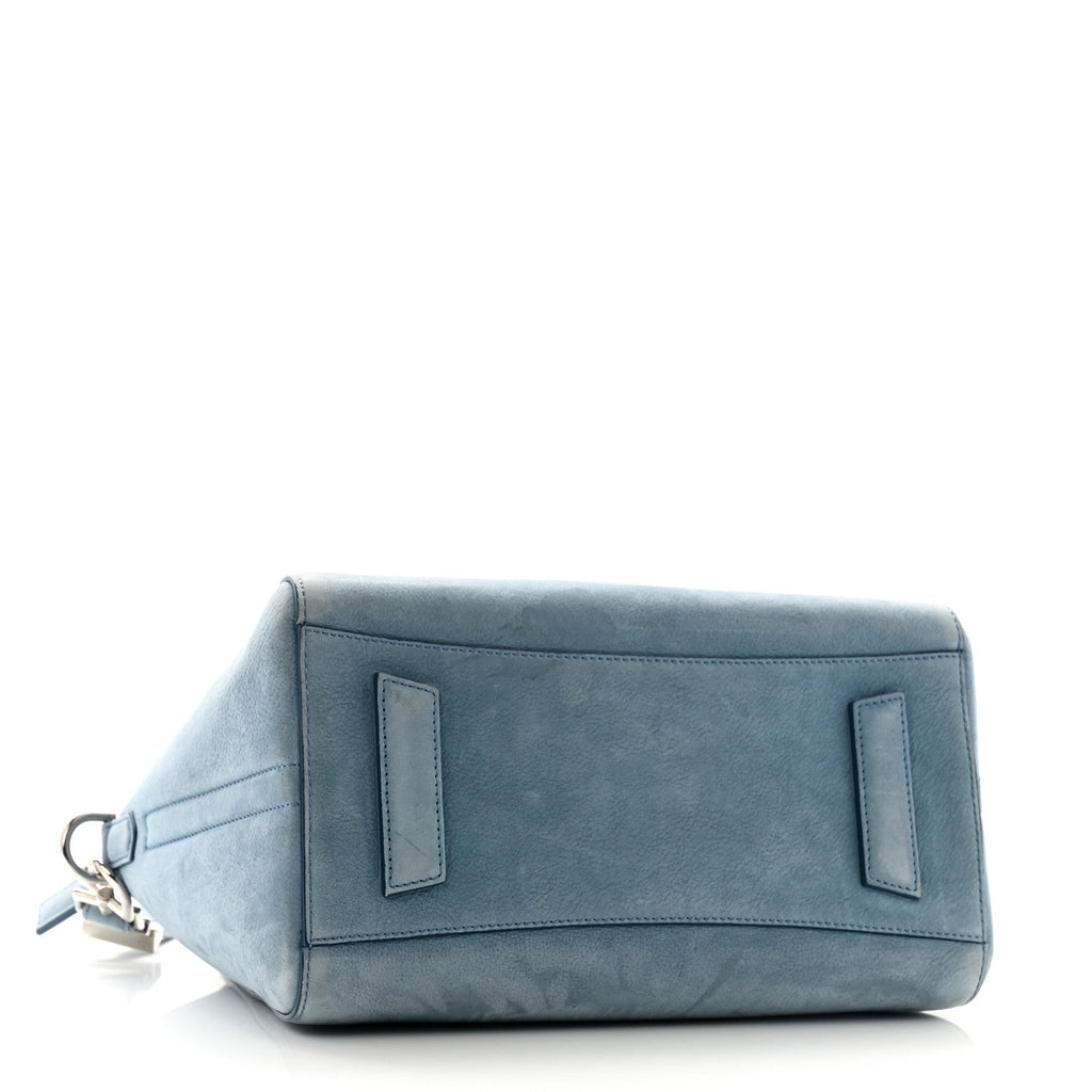 Nubuck Small Antigona Blue