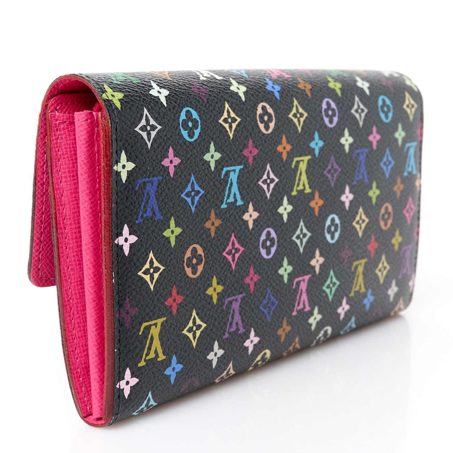 Monogram Multicolor Sarah Wallet Black Grenade