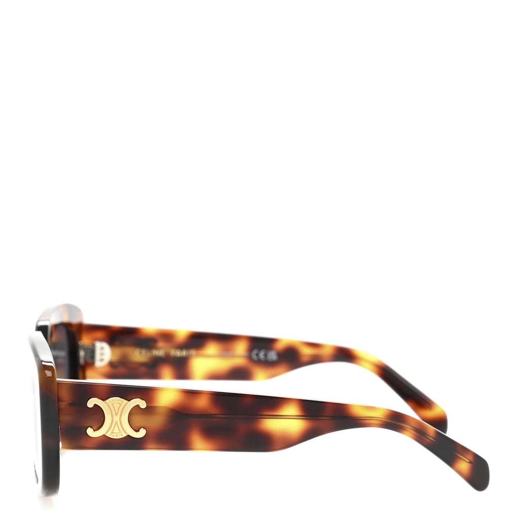 Acetate Triomphe 04 Sunglasses CL 40216U Dark Havana
