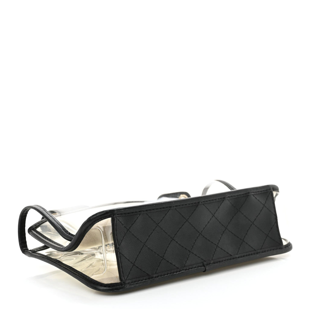 Lambskin PVC Medium Sand By The Sea Flap Black