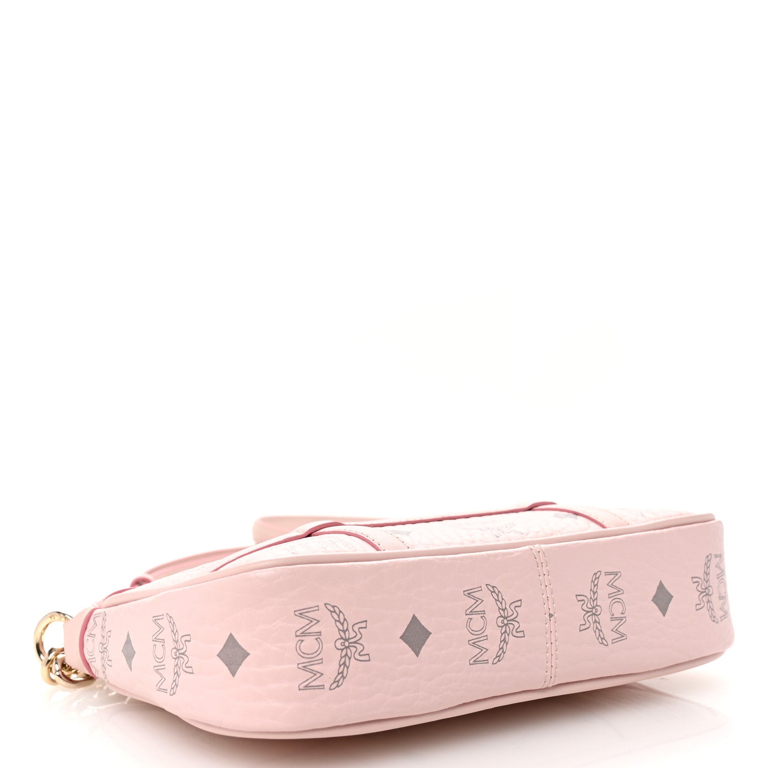 Visetos Nappa Mini Delmy Chain Shoulder Bag Powder Pink