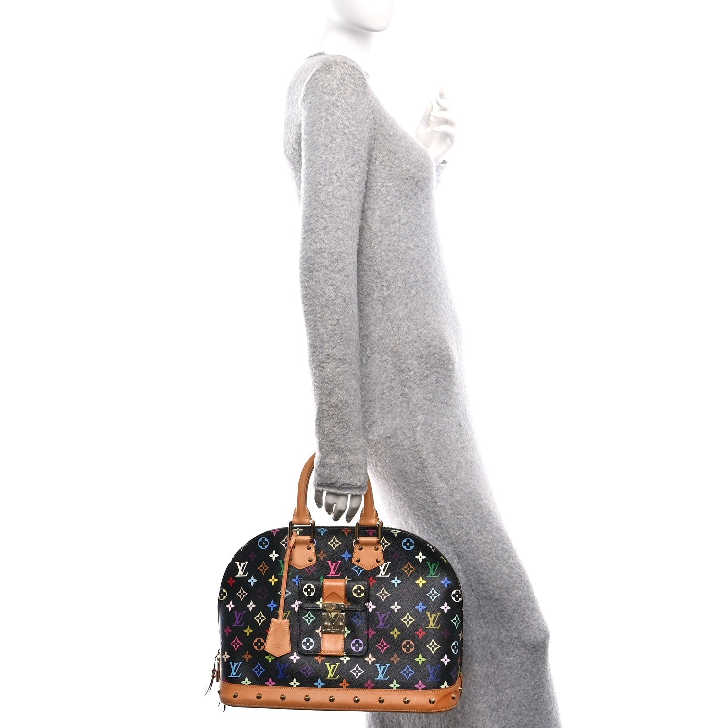 Monogram Multicolor Alma GM Black