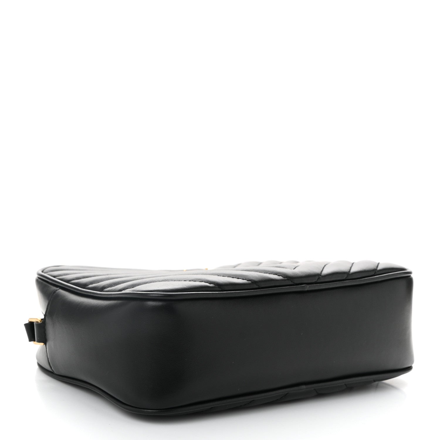 Calfskin Matelasse Monogram Lou Camera Bag Black