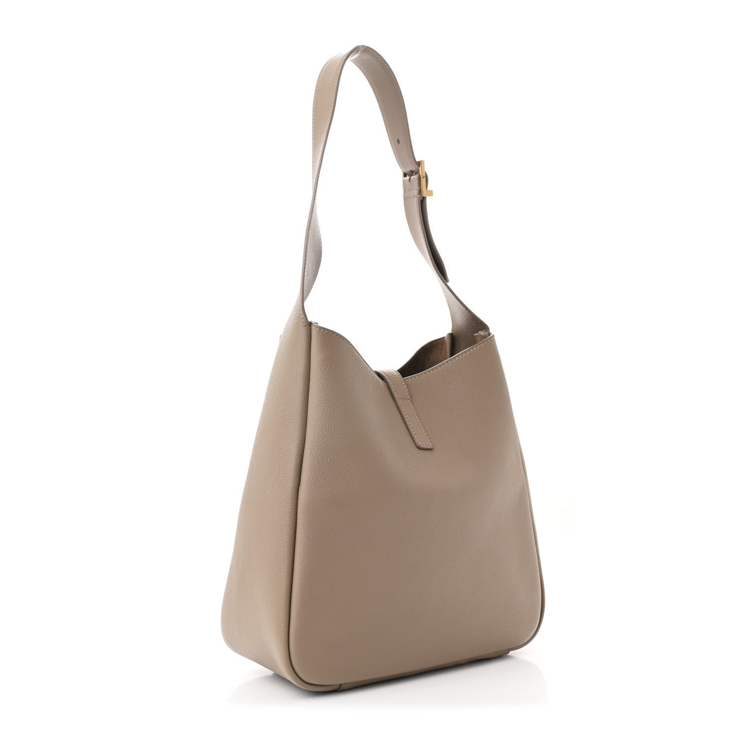 Smooth Calfskin Small Le 5 A 7 Soft Hobo Dusty Grey