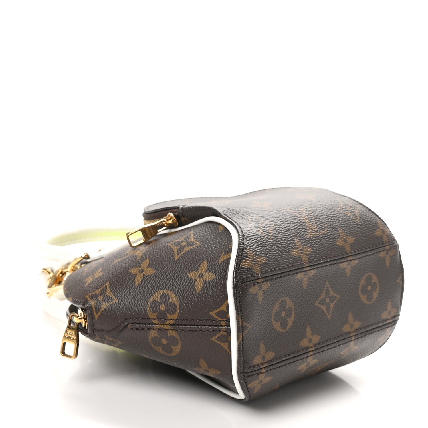 Monogram LV Match Ellipse BB White