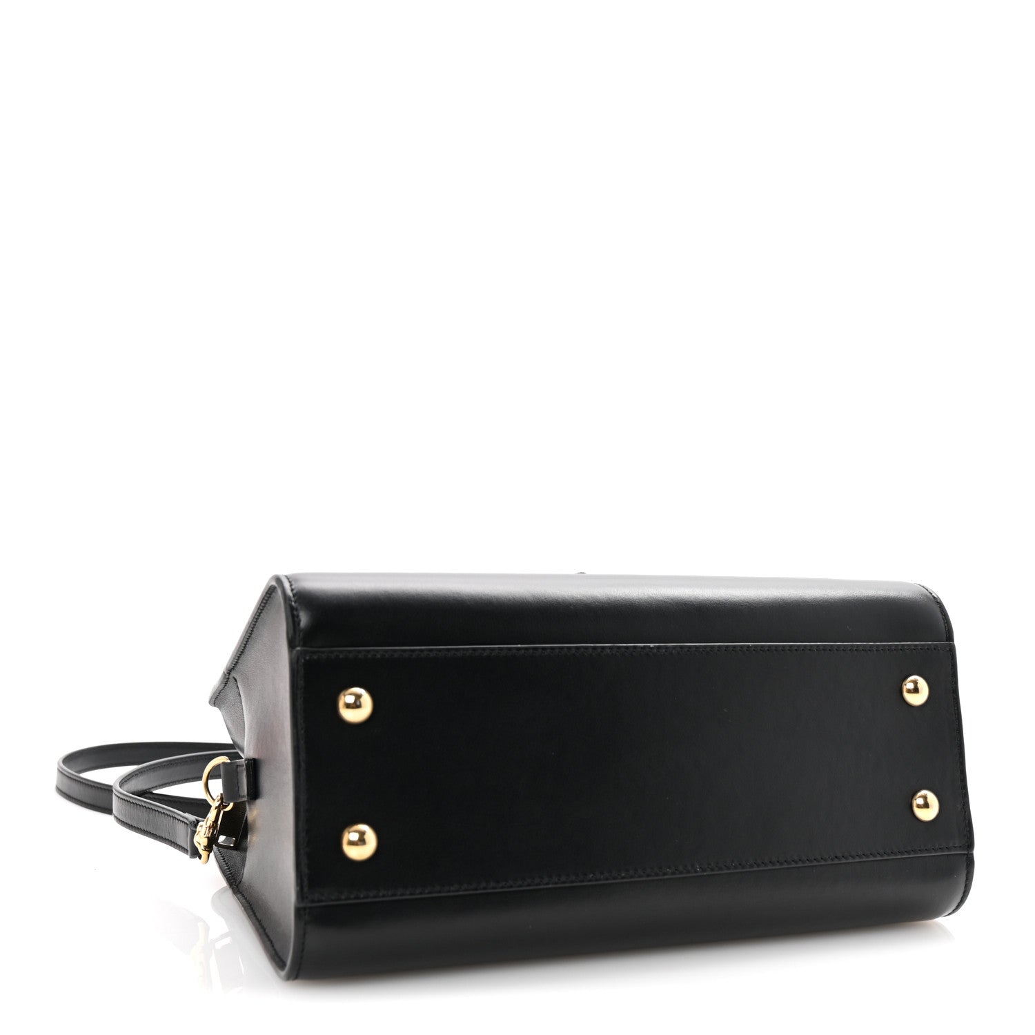 Calfskin Monogram Baby Cabas Black