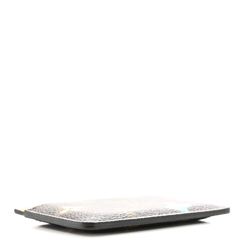 Monogram Craggy  Holder Chocolate