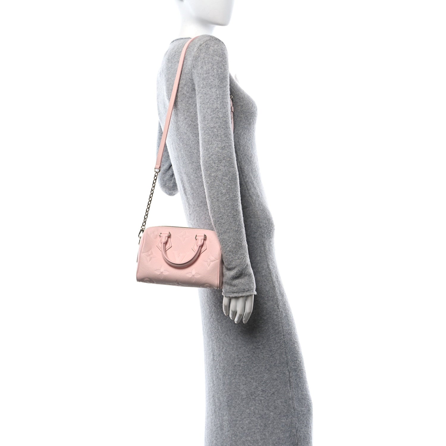 Empreinte Monogram Giant Speedy Bandouliere 20 Pink Opale