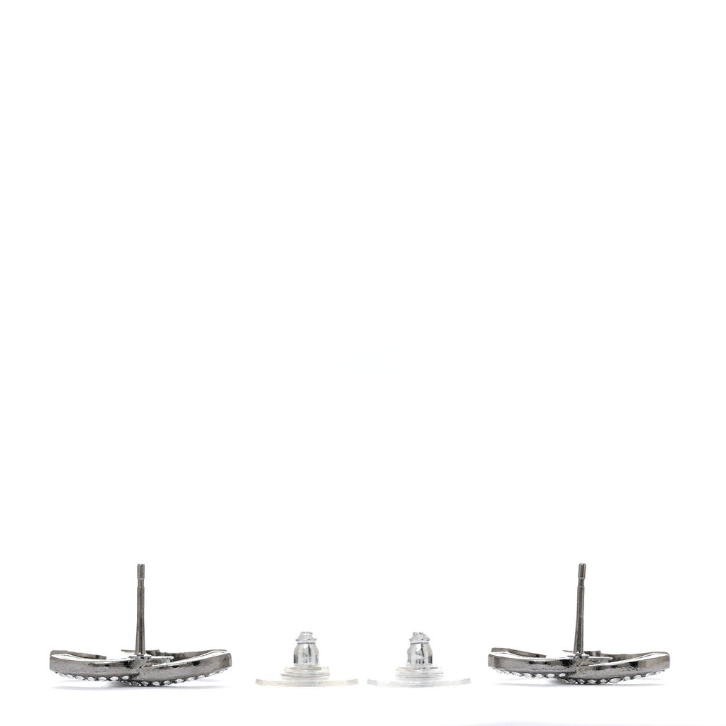 Ruthenium Crystal CC Earrings