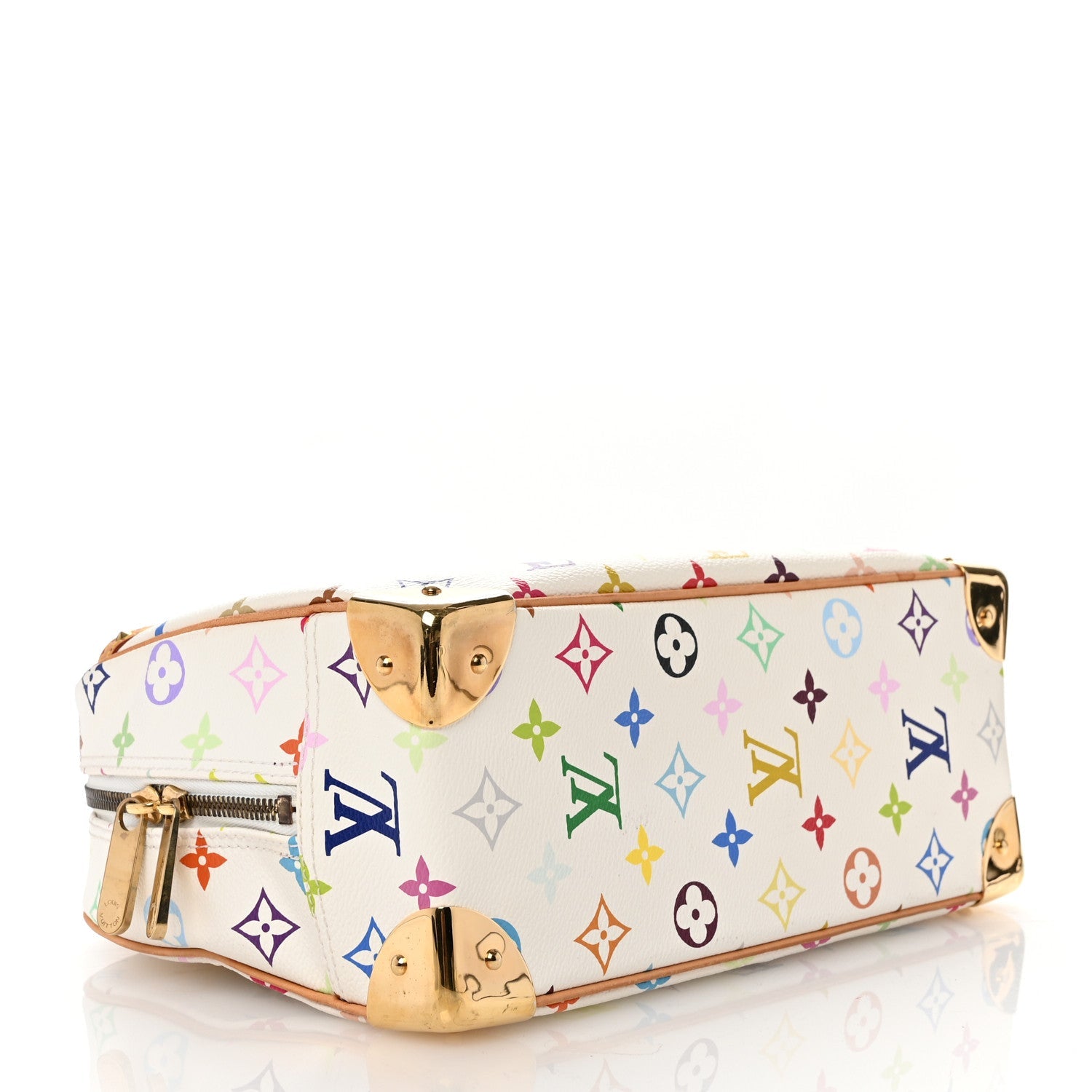 Monogram Multicolor Trouville White