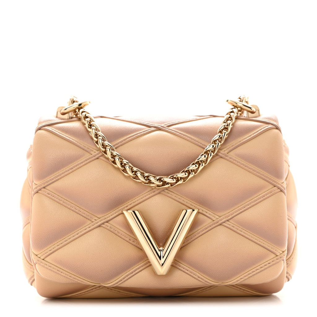 Lambskin Malletage Pico GO-14 Beige Pink