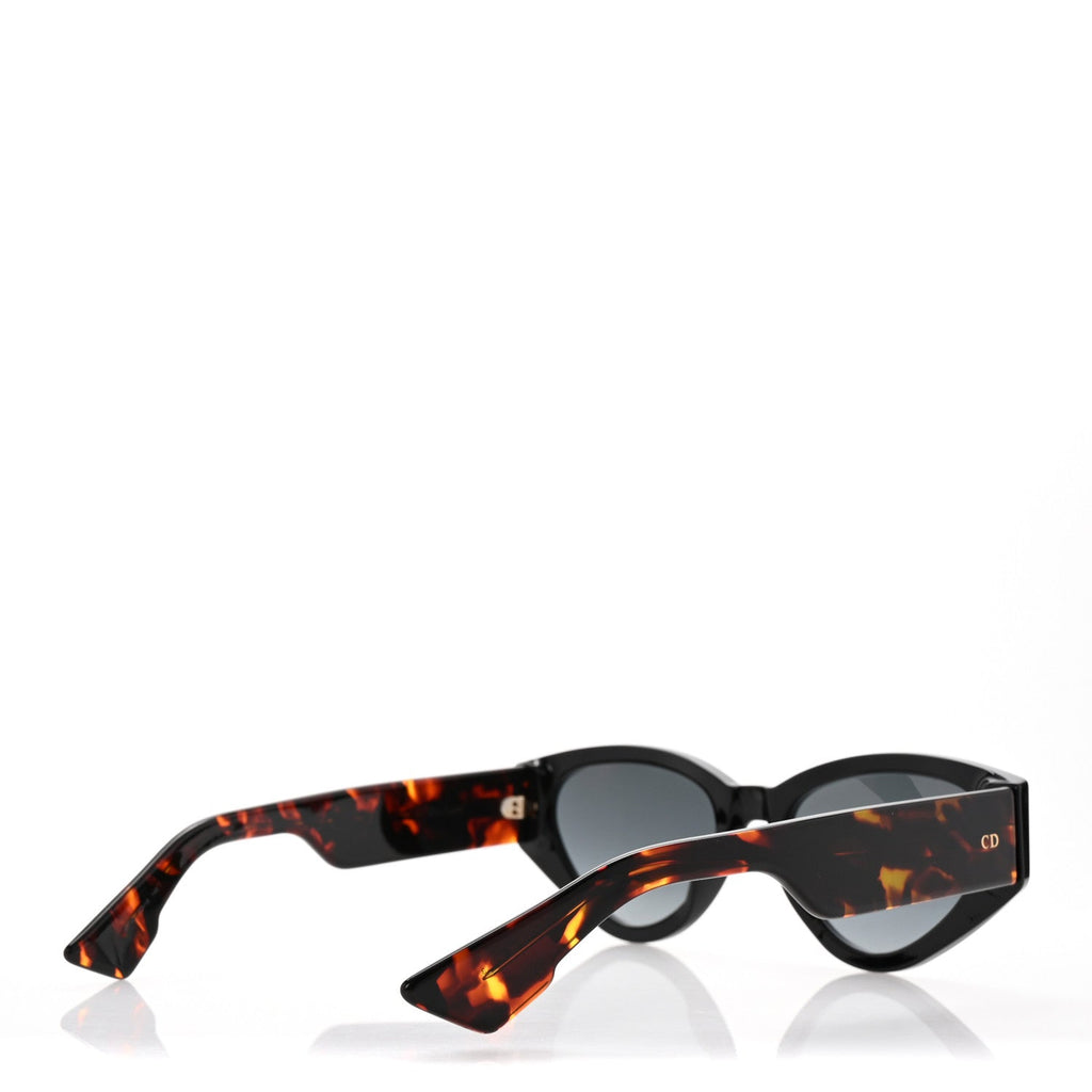 Acetate Spirit 2 Square Sunglasses Black Tortoise