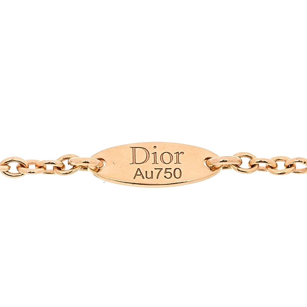 18K Rose Gold Diamond XS Rose Des Vents Bracelet