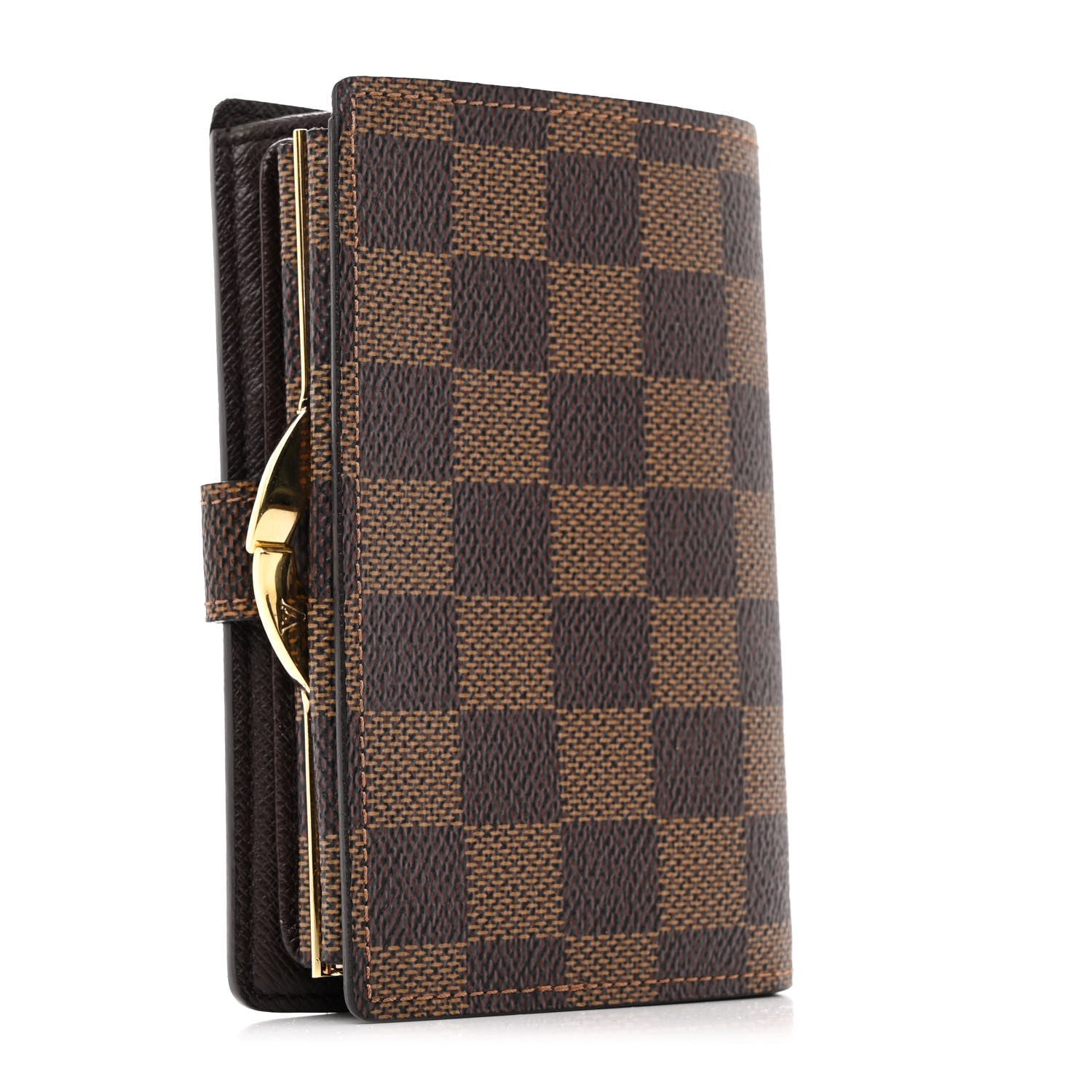 Damier Ebene French Purse Wallet