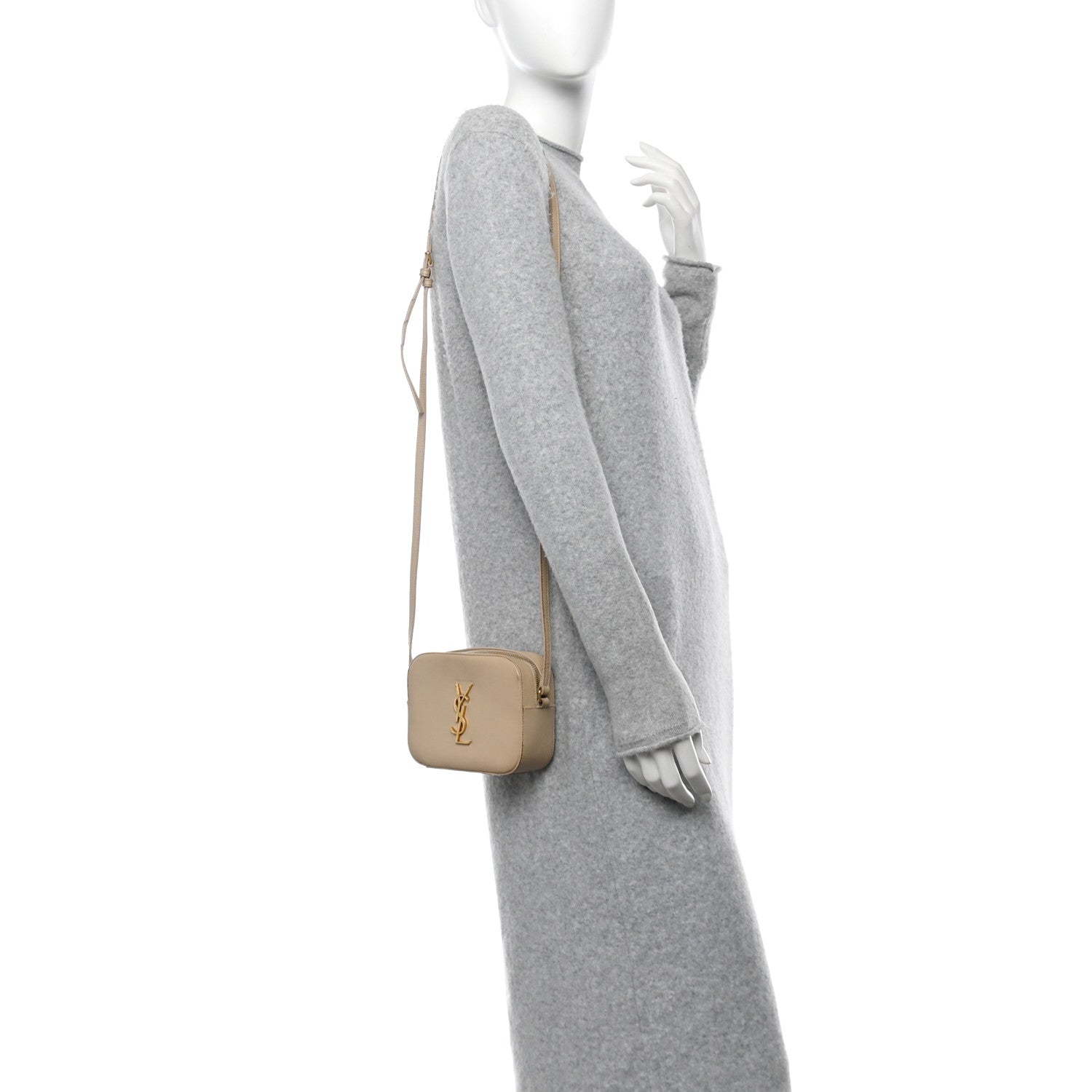 Grain De Poudre Small Classic Monogram Camera Bag Powder