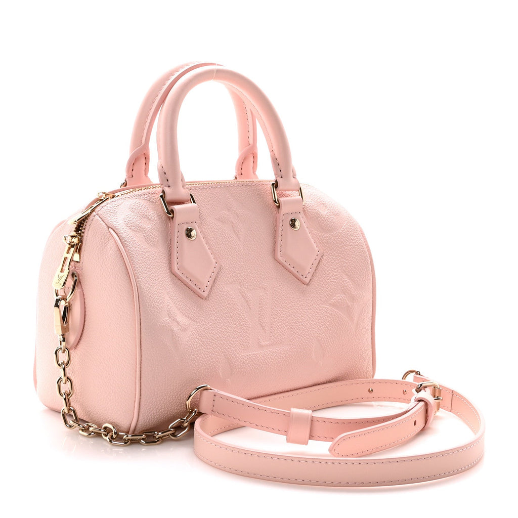 Empreinte Monogram Giant Speedy Bandouliere 20 Pink Opale