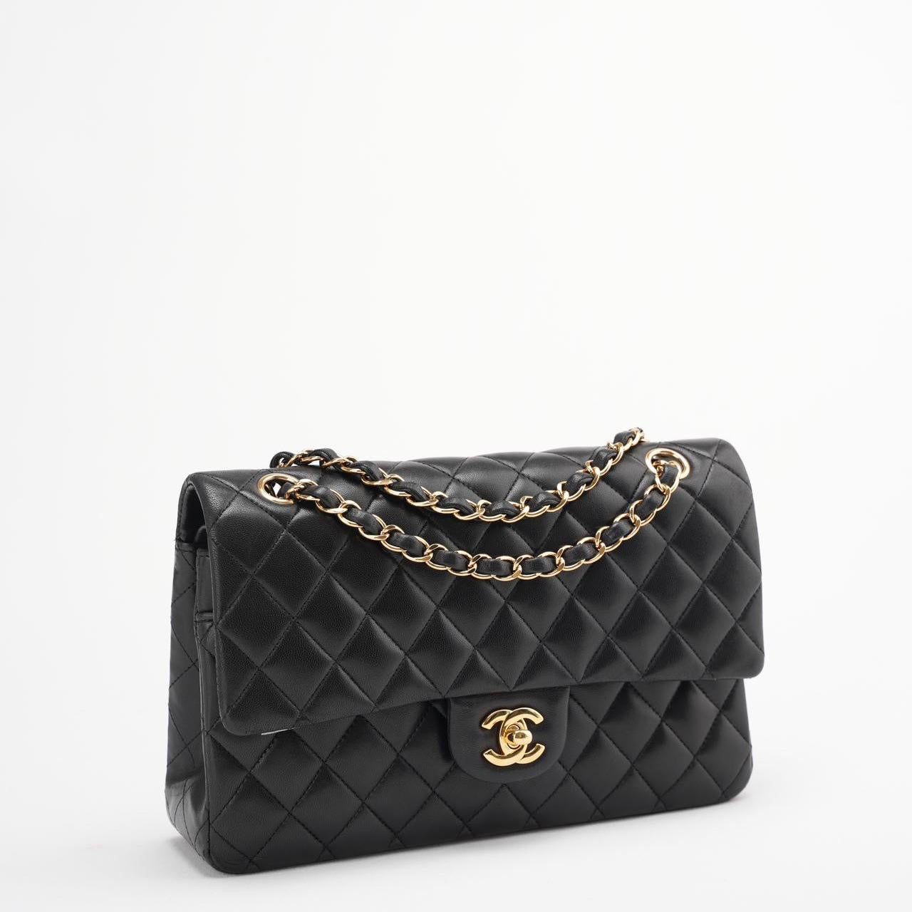 Chanel Classic Double Flap Bag Black Medium