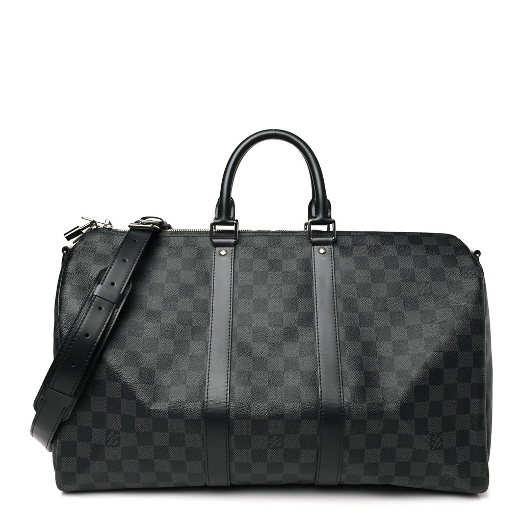 Damier Graphite Keepall Bandouliere 45