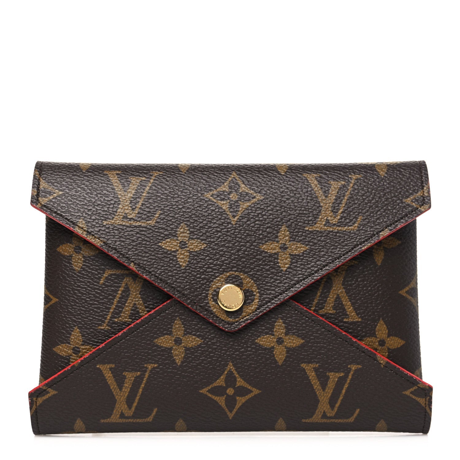 Monogram Medium Kirigami Pochette Insert Coquelicot