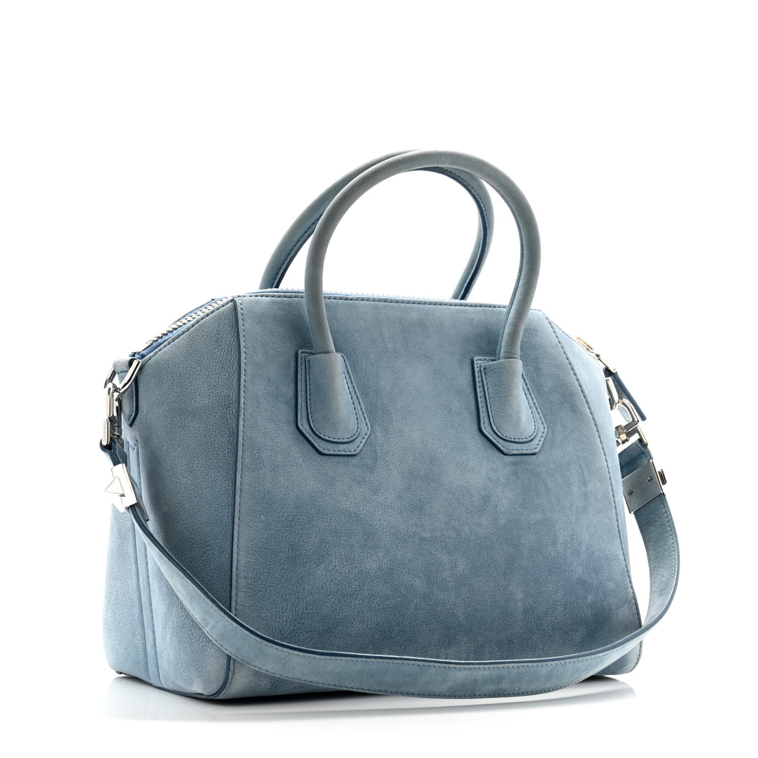 Nubuck Small Antigona Blue