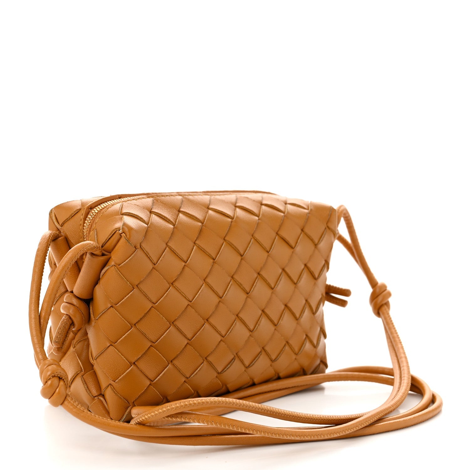 Nappa Intrecciato Mini Loop Camera Bag Cob