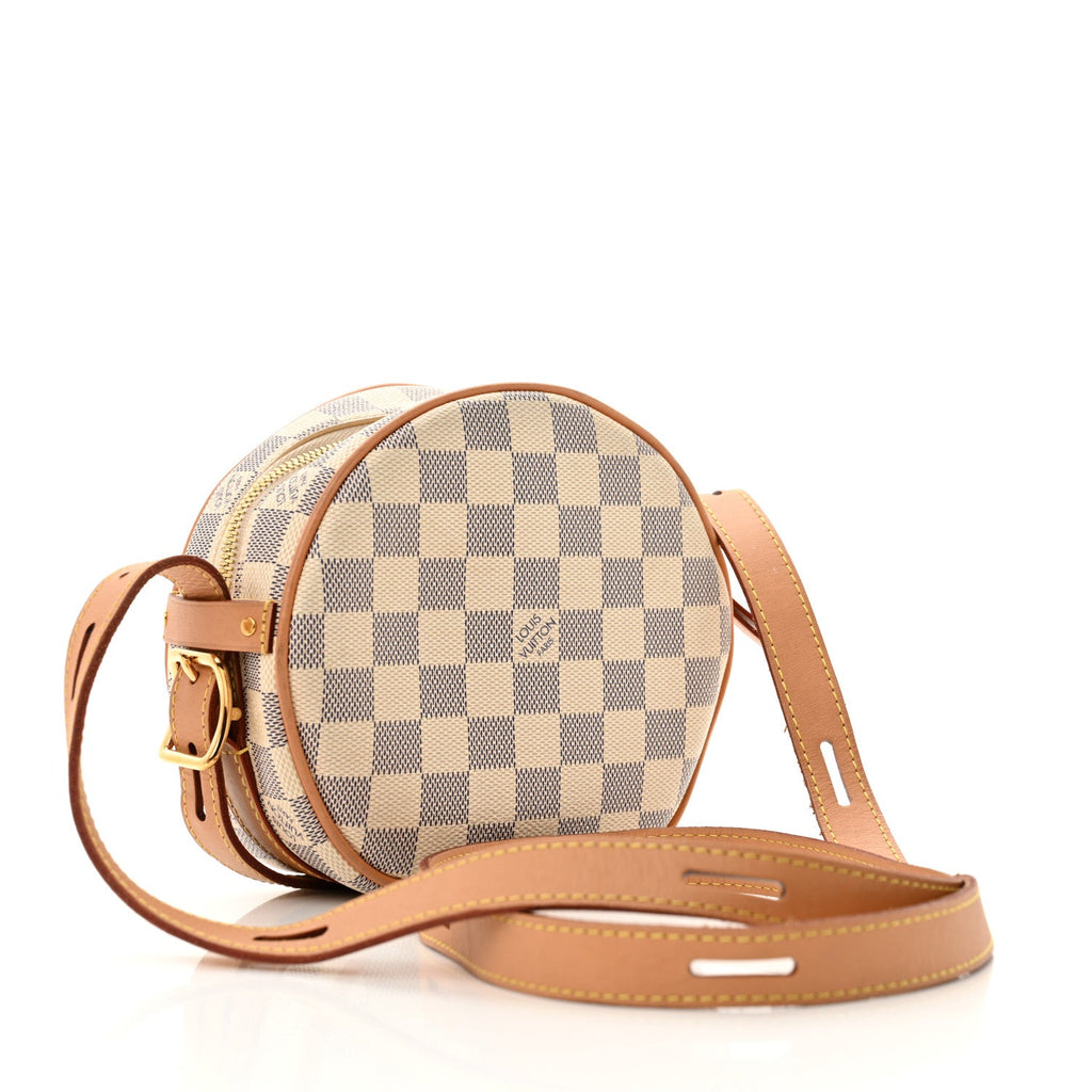 Damier Azur Boite Chapeau Souple PM